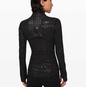 Lululemon Define Jacket *Manifesto 20YR Manifesto Foil Black Black